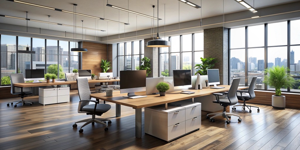 AssetFlow Modern Office